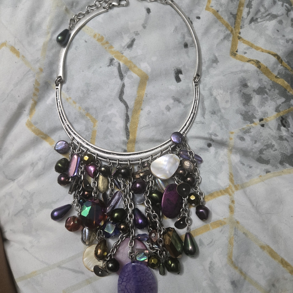 Chico's Multicolor Dangle Necklace